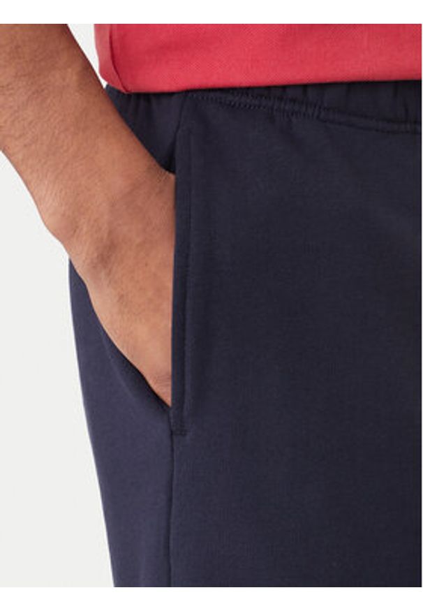 Napapijri Szorty sportowe N-Box Logo Cargo NP0A4I59 Granatowy Regular Fit. Kolor: niebieski. Materiał: bawełna. Styl: sportowy