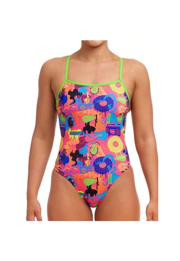 FUNKITA - Strój do pływania Funkita Lotsa Pop - Single Strength. Kolor: różowy