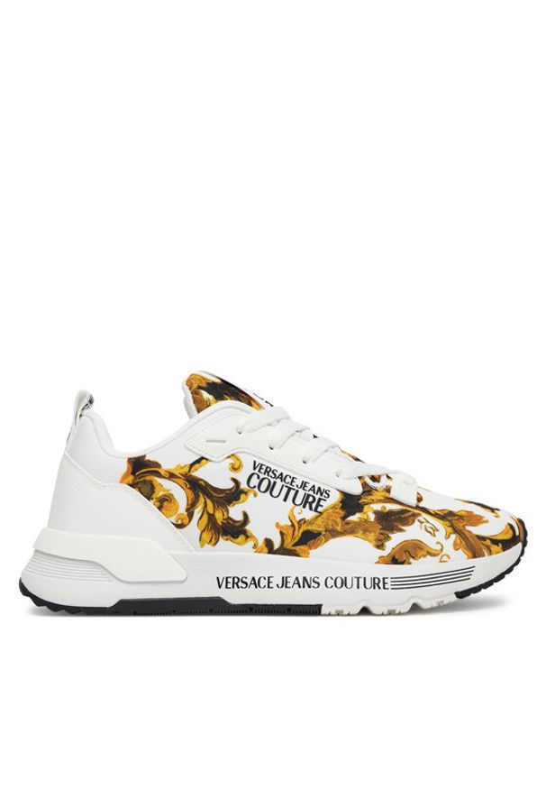 Versace Jeans Couture Sneakersy Fondo Dynamic 79VA3SAA ZSC97 Biały. Kolor: biały. Materiał: materiał