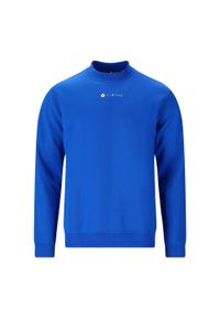 VIRTUS - Bluza Virtus Deran. Kolor: niebieski. Sport: fitness