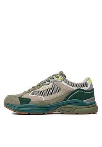 Pepe Jeans Sneakersy Dave Rise M PMS60003 Zielony. Kolor: zielony. Materiał: materiał #4