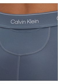 Calvin Klein Performance Legginsy 00GWS4L633 Niebieski Slim Fit. Kolor: niebieski. Materiał: syntetyk