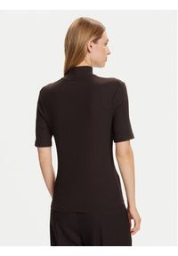 Marc O'Polo Golf M08 2076 51177 Brązowy Slim Fit. Typ kołnierza: golf, polo. Kolor: brązowy #2