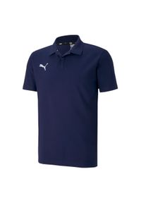 Koszulka Polo Puma Teamgoal 23 Casuals Dorosłych. Typ kołnierza: polo. Kolor: niebieski. Materiał: bawełna, elastan #1