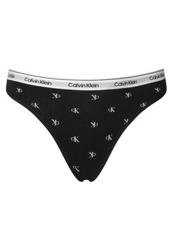 Calvin Klein Underwear Komplet stringów LV00QD5221 Czarny. Kolor: czarny. Materiał: bawełna