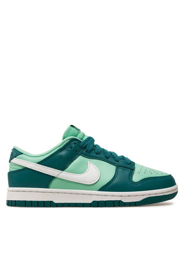 Nike Sneakersy Dunk Low DD1503 301 Zielony. Kolor: zielony. Materiał: skóra