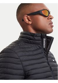 Reebok Kurtka przejściowa RCC00085 Czarny Regular Fit. Kolor: czarny. Materiał: syntetyk #2
