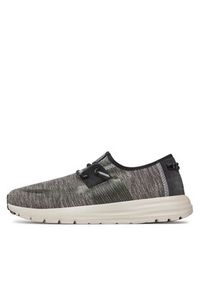 Hey dude - Hey Dude Półbuty Sirocco Dual Knit 40184-030 Szary. Kolor: szary. Materiał: materiał #3