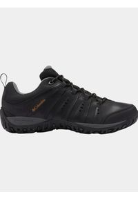 columbia - Buty Męskie Columbia Woodburn II WP. Kolor: czarny, żółty, wielokolorowy. Materiał: materiał. Sport: turystyka piesza