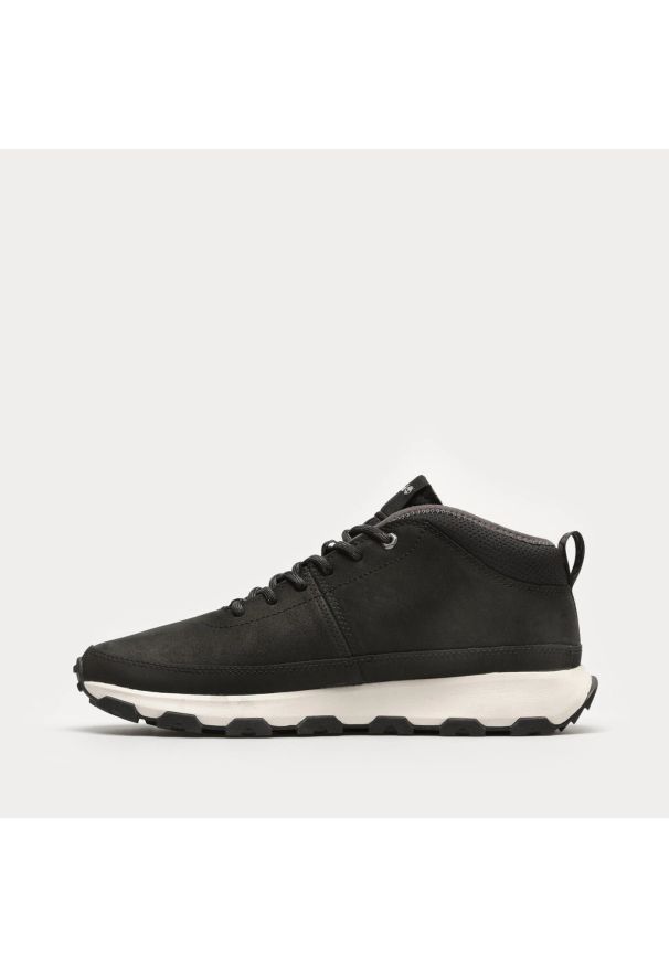 Timberland Winsor Trail MID LACE UP SNEAKER JET BLACK Trzewiki męskie. Kolor: czarny