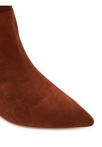 Lauren Ralph Lauren - LAUREN RALPH LAUREN Kozaki 802967811003 Brązowy. Kolor: brązowy. Materiał: skóra, zamsz #3