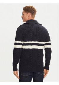 Guess Sweter M4BR12 Z3HA2 Granatowy Regular Fit. Kolor: niebieski. Materiał: syntetyk #4