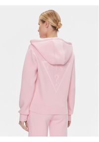 Guess Bluza Allie V3RQ11 K7UW2 Różowy Regular Fit. Kolor: różowy. Materiał: wiskoza #4