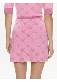 Liu Jo Spódnica mini MA4216 MA49I Różowy Slim Fit. Kolor: różowy. Materiał: wiskoza #3