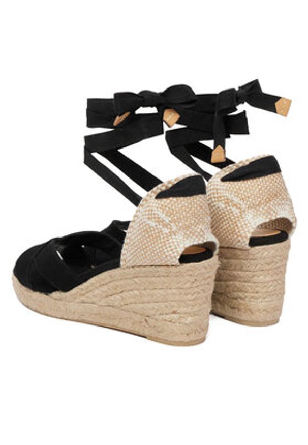 Castañer Espadryle Bailey 25677 Czarny. Kolor: czarny. Materiał: materiał