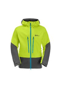Kurtka skiturowa męska Jack Wolfskin Alpspitze 3L. Kolor: zielony