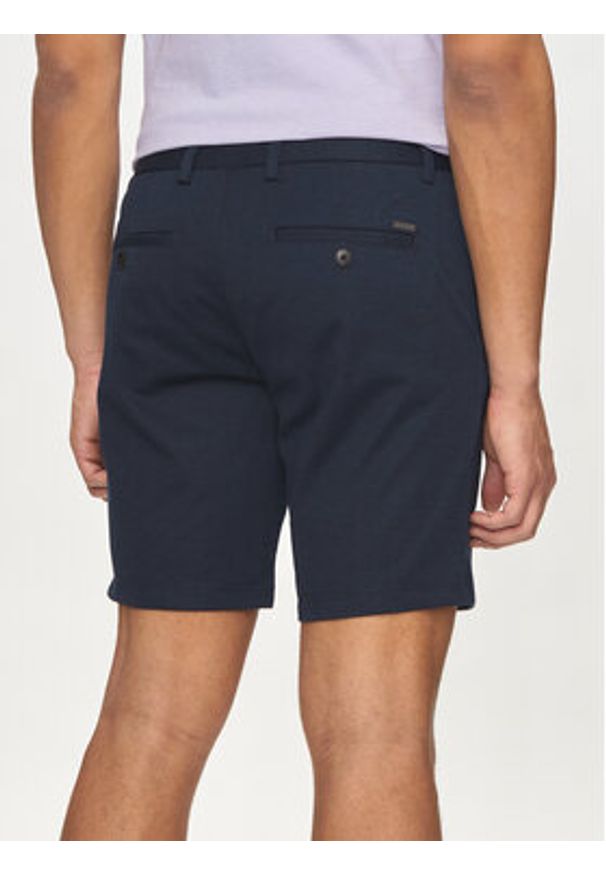 Jack & Jones - Jack&Jones Szorty materiałowe Jpstmarco 12249321 Granatowy Slim Fit. Kolor: niebieski. Materiał: syntetyk