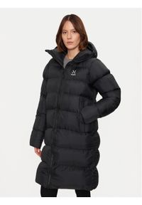 Haglöfs Kurtka zimowa Long Mimic 607706 Czarny Relaxed Fit. Kolor: czarny. Materiał: syntetyk. Sezon: zima #1