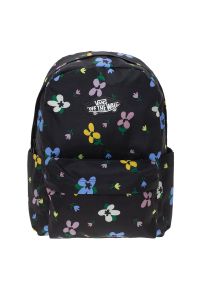 Plecak Vans Old Skool Classic Grom VN000H56DAJ1 - czarny. Kolor: czarny. Materiał: poliester, materiał. Wzór: aplikacja. Styl: casual #1