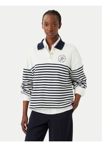 TOMMY HILFIGER - Tommy Hilfiger Bluza WW0WW50036 Biały Regular Fit. Kolor: biały. Materiał: bawełna #1
