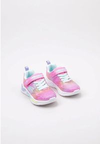 skechers - Buty dziecięce SKECHERS S-Lights Wavy Beams. Okazja: na co dzień. Kolor: wielokolorowy