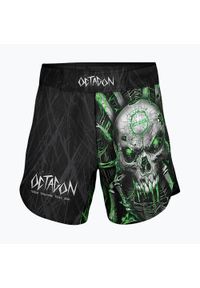 OCTAGON - Spodenki treningowe męskie Octagon Spiderskull MMA. Kolor: czarny