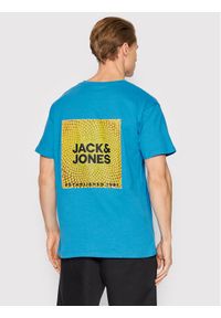 Jack & Jones - Jack&Jones T-Shirt You 12213077 Niebieski Regular Fit. Kolor: niebieski. Materiał: bawełna