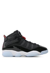 Nike Sneakersy Jordan 6 Rings 322992 064 Czarny. Kolor: czarny. Materiał: materiał #1
