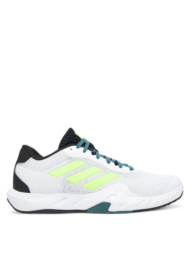 Adidas - adidas Buty na siłownię Amplimove VERSATILE JR9297 Biały. Kolor: biały. Materiał: materiał. Sport: fitness