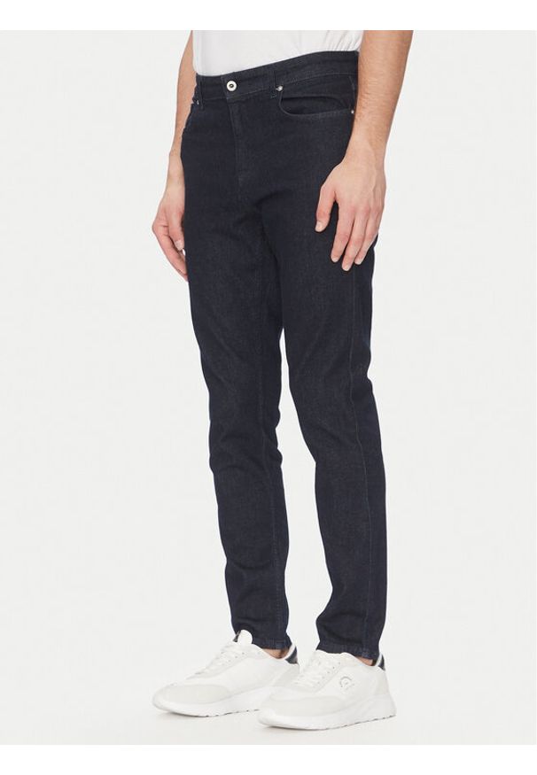 Karl Lagerfeld Jeans Jeansy A2M10123 Granatowy Slim Fit. Kolor: niebieski