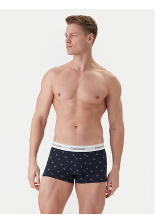 Calvin Klein Underwear Komplet bokserek LV00NB4389 Kolorowy. Materiał: bawełna. Wzór: kolorowy