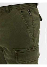 Napapijri Spodnie materiałowe Yasuni NP0A4H1G Zielony Regular Fit. Kolor: zielony. Materiał: bawełna #3