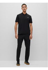 Hugo Polo Donos222 50466182 Czarny Regular Fit. Typ kołnierza: polo. Kolor: czarny. Materiał: bawełna #3