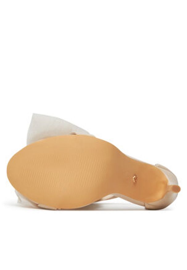 DeeZee Sandały F2461-20 Beżowy. Kolor: beżowy. Materiał: materiał, syntetyk