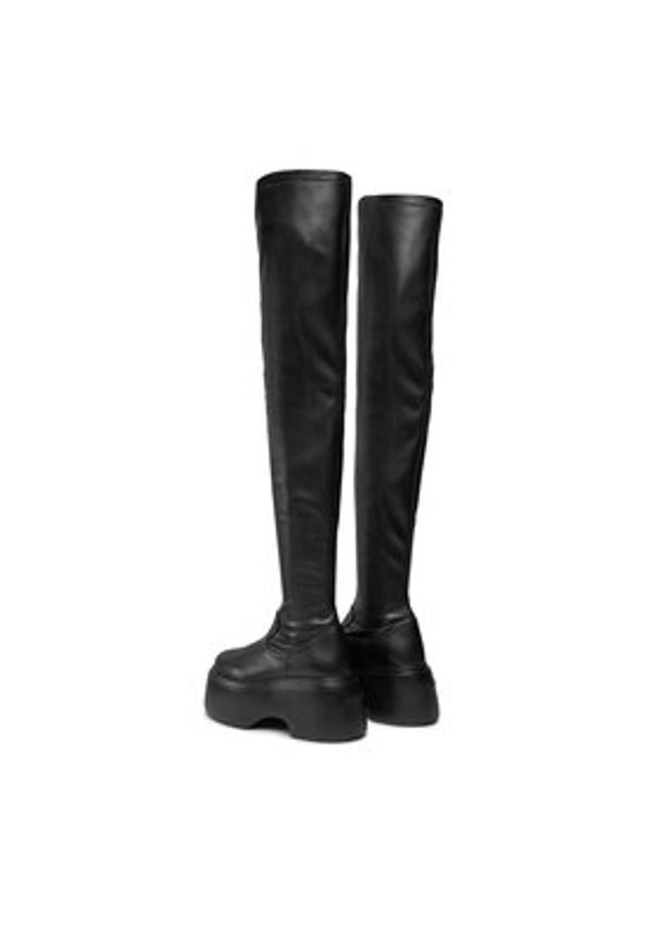 LE SILLA - Le Silla Muszkieterki Kembra Tight 6451A020M1PPFAK001 Czarny. Kolor: czarny. Materiał: skóra