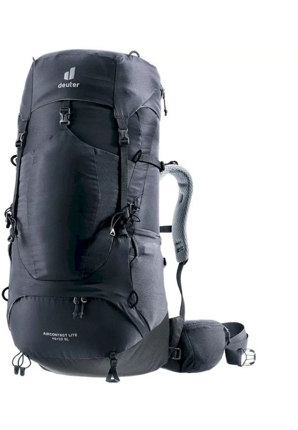 Plecak turystyczny Deuter Aircontact Lite 45 + 10 SL black-graphite