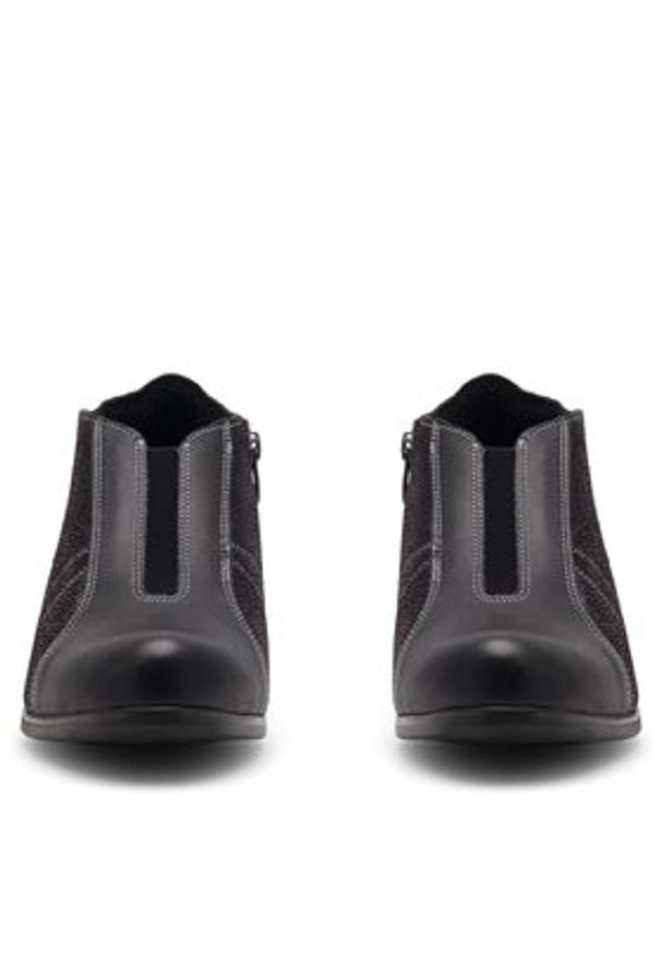 Go Soft Półbuty EST-GUSTA-13 Czarny. Kolor: czarny. Materiał: materiał