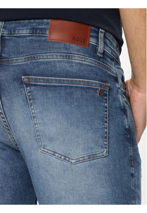 BOSS - Boss Jeansy Delaware 50520959 Niebieski Slim Fit. Kolor: niebieski