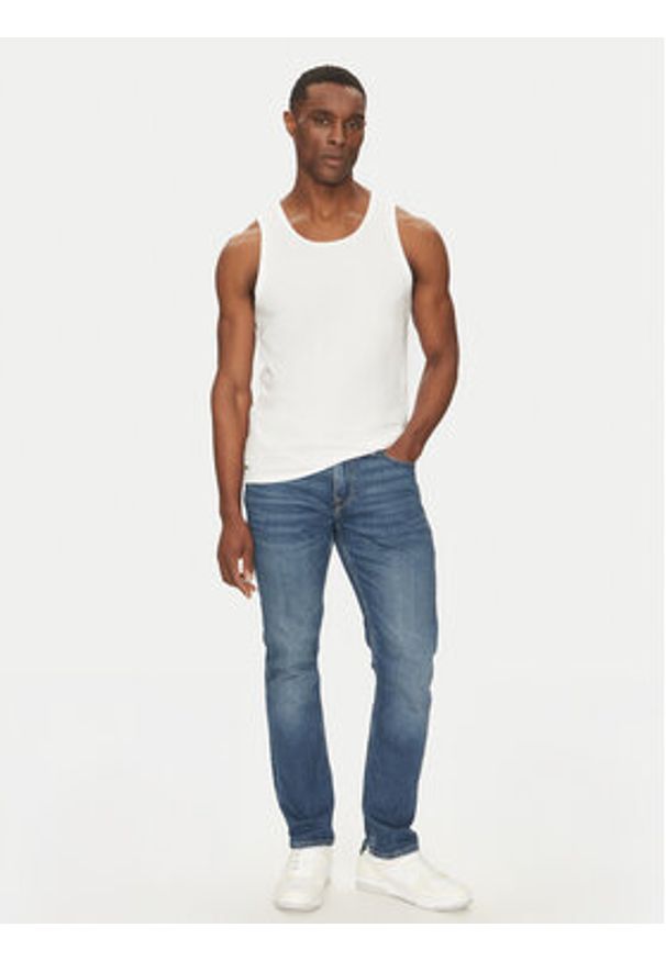 Lacoste Komplet tank topów TH9009 Biały Regular Fit. Kolor: biały. Materiał: bawełna