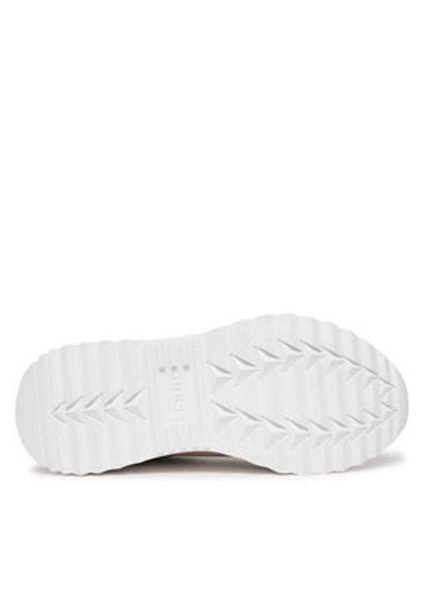 Guess Sneakersy FLPVI3 ELE12 Beżowy. Kolor: beżowy. Materiał: skóra