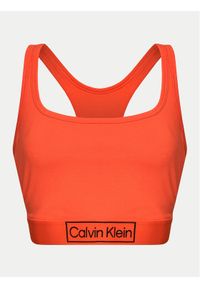Calvin Klein Underwear Biustonosz top 000QF6823E Pomarańczowy. Kolor: pomarańczowy. Materiał: bawełna #1