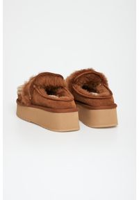 Mou - Klapki damskie skórzane mule MOU. Materiał: skóra #5