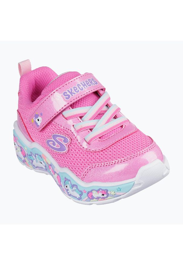 skechers - Buty dziecięce SKECHERS Play Scene Fun Squad. Kolor: różowy