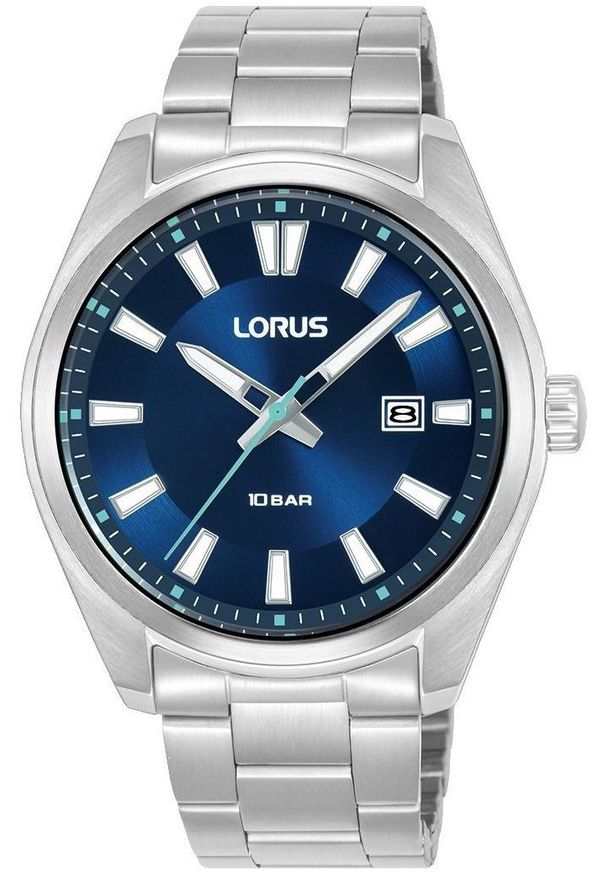 Zegarek Lorus Zegarek Lorus RH919SX9 męski niebieski 40 mm .. Kolor: niebieski