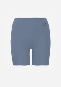 Born2be - Jasnoniebieskie Szorty Sportowe o Fasonie Kolarek Dill. Okazja: na co dzień. Kolor: niebieski. Wzór: gładki. Styl: sportowy #3