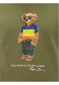 Polo Ralph Lauren Bluza 710973147001 Khaki Regular Fit. Typ kołnierza: polo. Kolor: brązowy. Materiał: bawełna #5