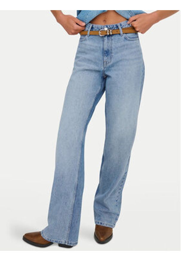 only - ONLY Jeansy Maddie 15361576 Niebieski Wide Leg. Kolor: niebieski