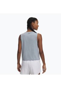 Top treningowy damski Under Armour Rush Energy Crop Tank. Kolor: szary