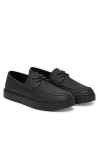Calvin Klein Półbuty Hybrid Clean Boat Shoe Lth HM0HM02233 Czarny. Kolor: czarny. Materiał: skóra #5