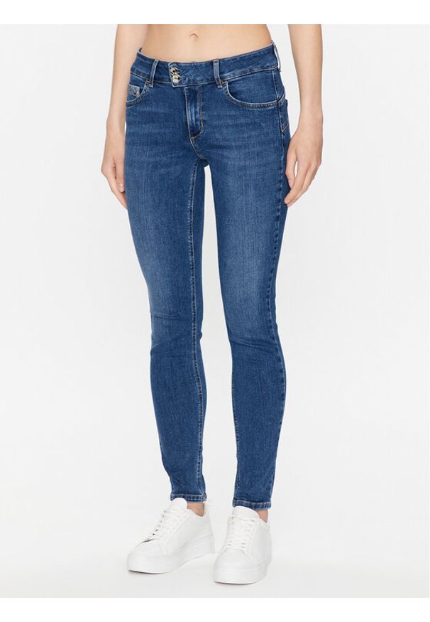 Liu Jo Jeansy UF3122 D4448 Niebieski Skinny Fit. Kolor: niebieski